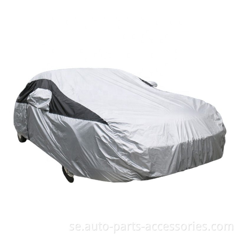 Hatchback Waterproof Sun Acid Rain Snow Protection Mobile Garage bil täcker Marocko